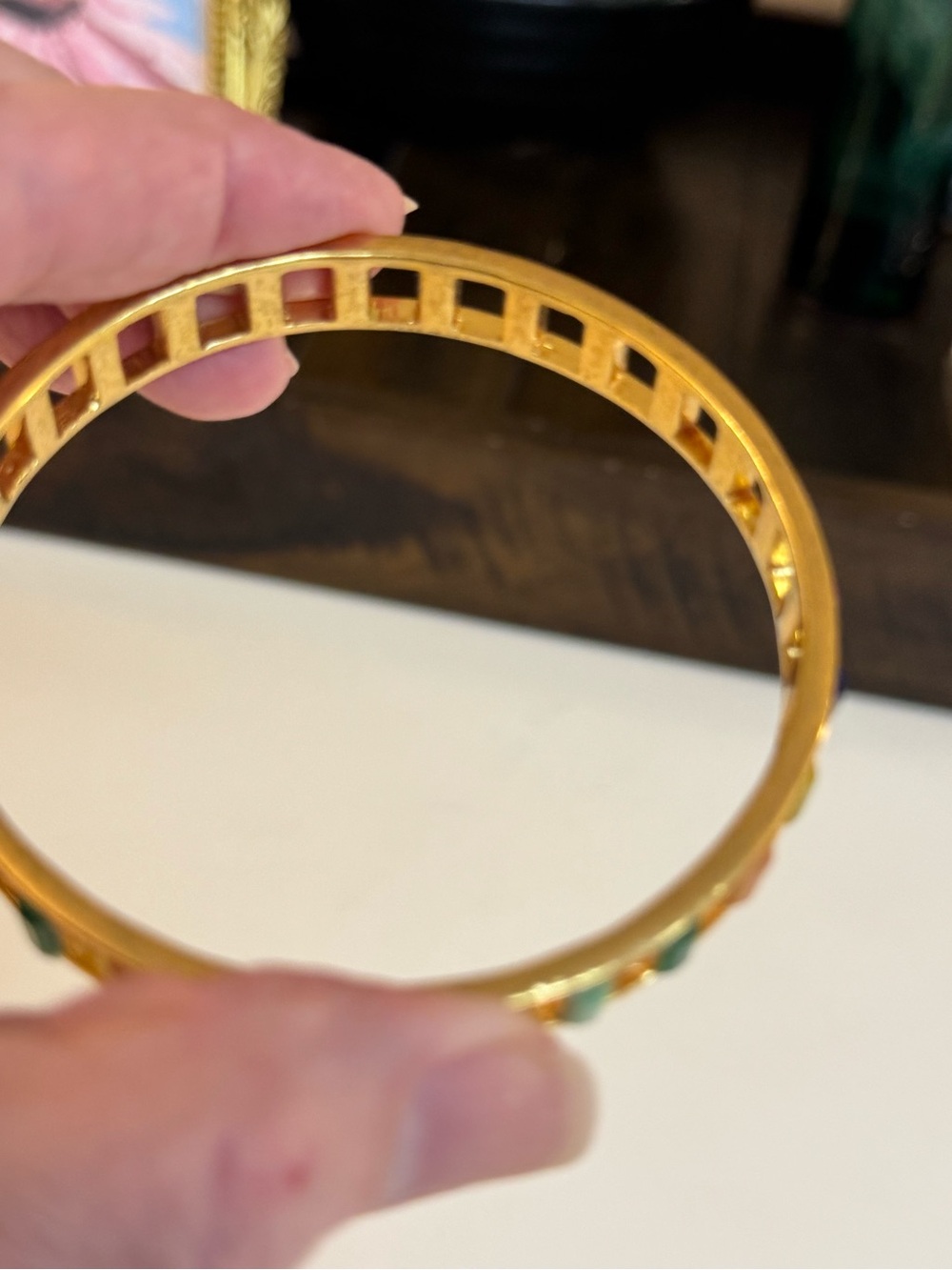 ๐๐ฉท KATE SPADE โ ๏ธ MULTI COLOR BANGLE BRACLET! ๐๐ฉท - Picture 3 of 5